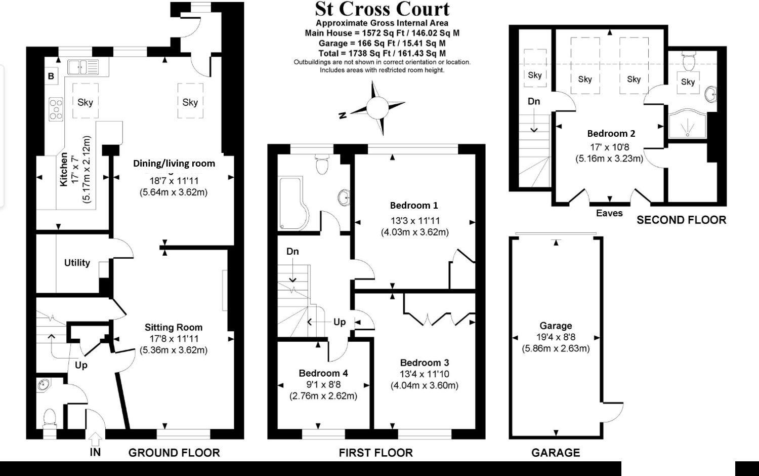 5, St Cross, Winchester floorplan