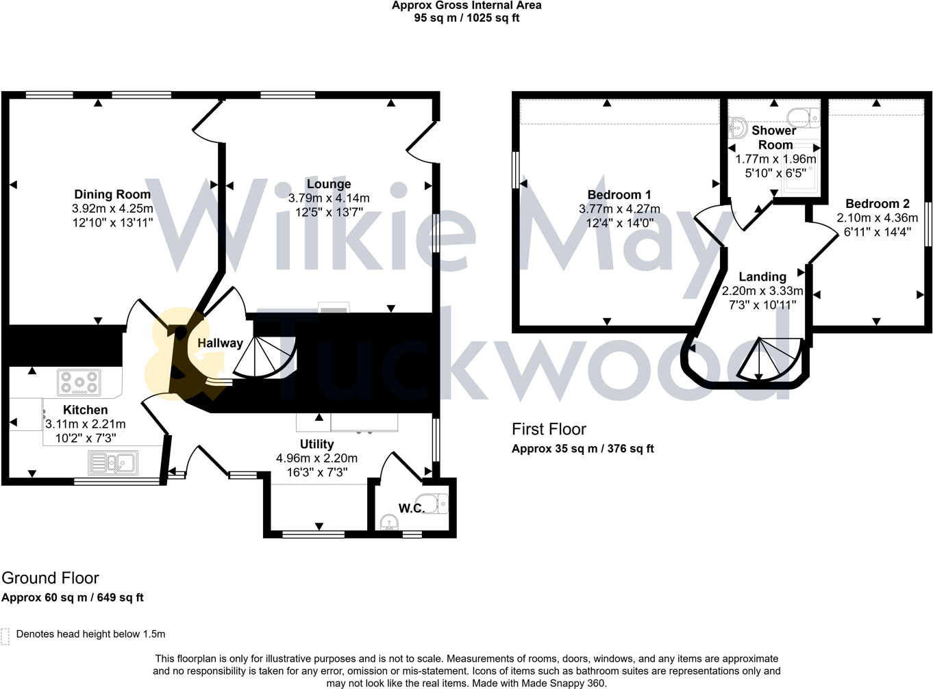 West Street, Withycombe, Minehead floorplan