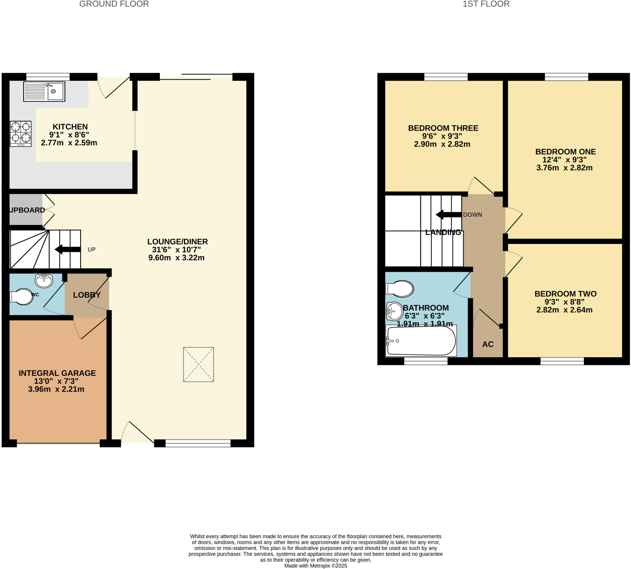 Buckingham Drive, Luton, Bedfordshire, LU2 floorplan