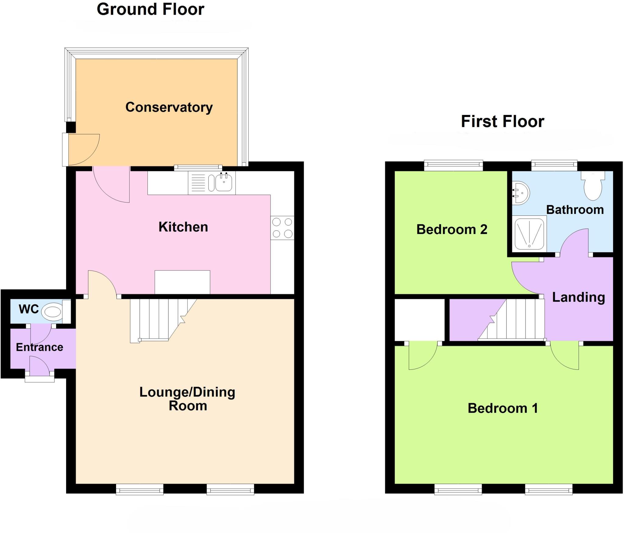 Trevaughan Lodge Road, Whitland, Carmarthenshire, SA34 floorplan