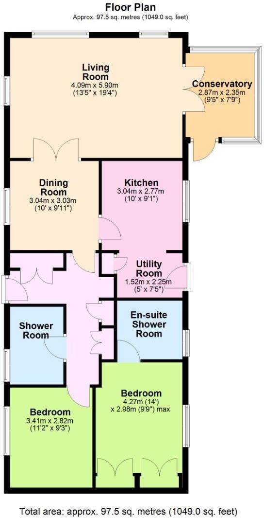 The Broadway, Lancing floorplan