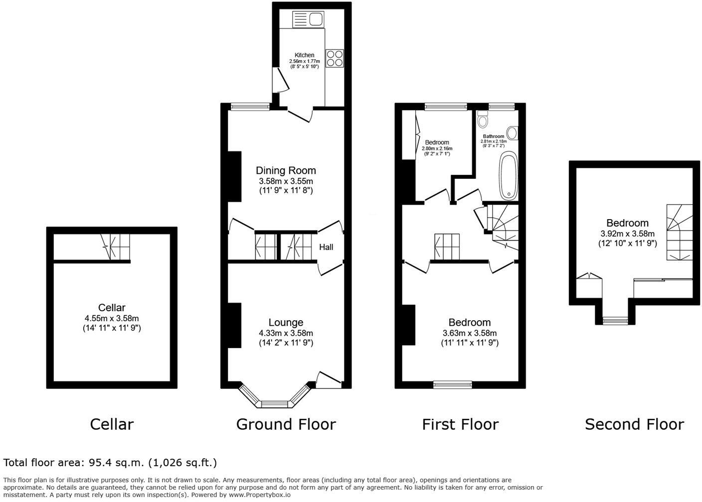Manchester Road, Crosspool floorplan