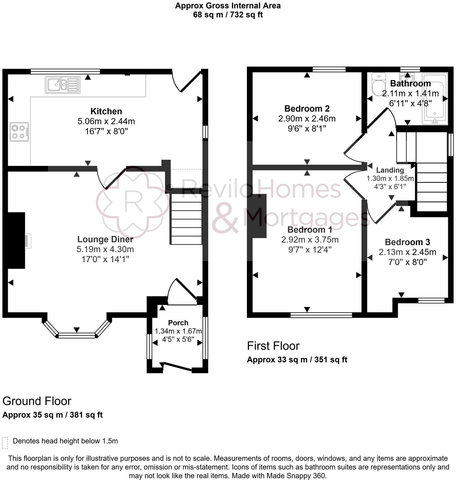 Brotherod Hall Road, Rochdale, OL12 floorplan