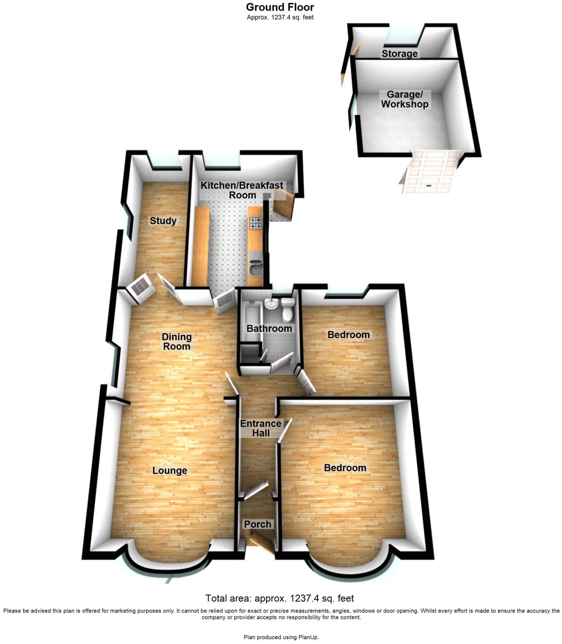 King George Road, Walderslade, Kent, ME5 floorplan