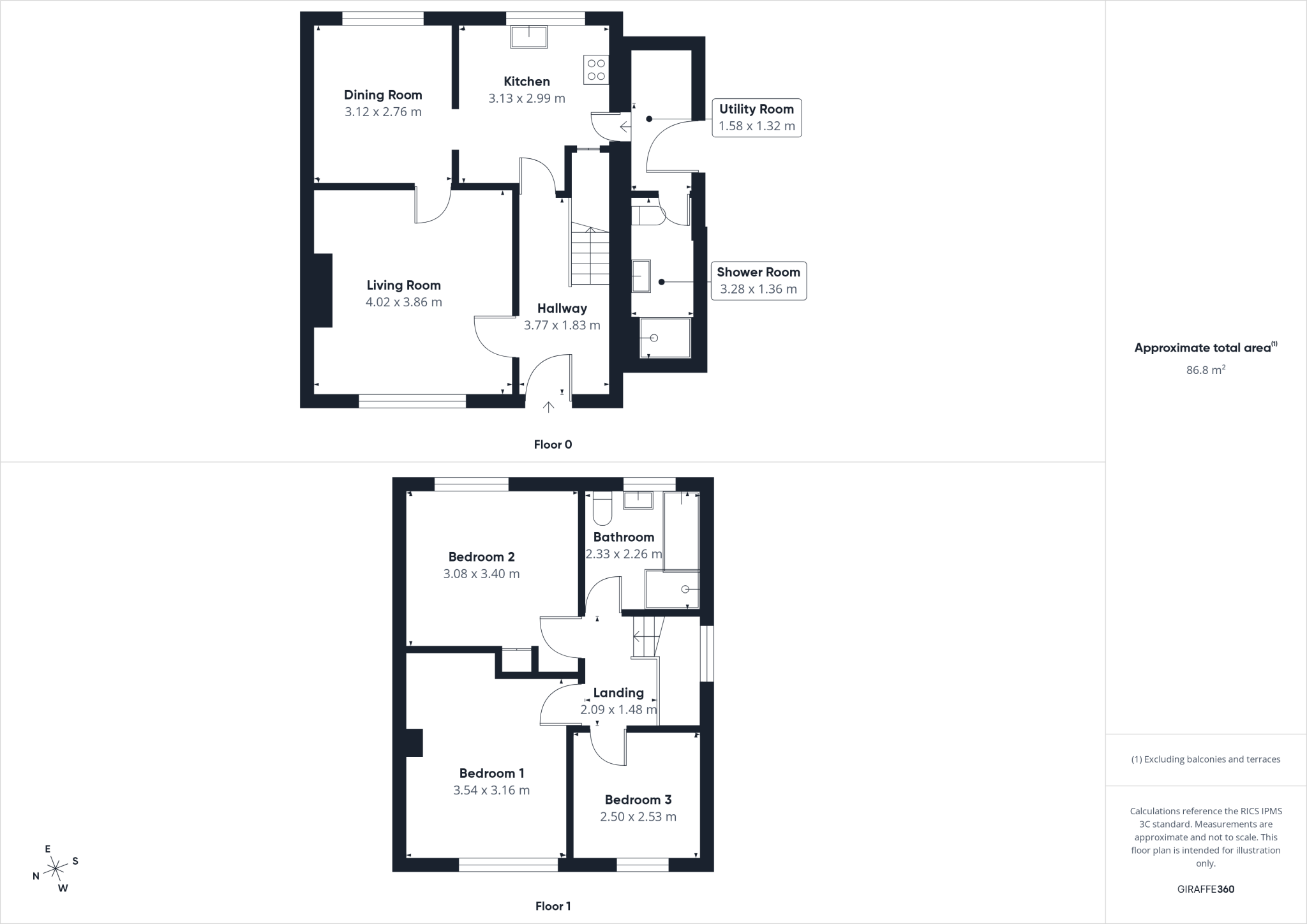 Herdus Road, Whitehaven, Cumbria, CA28 floorplan