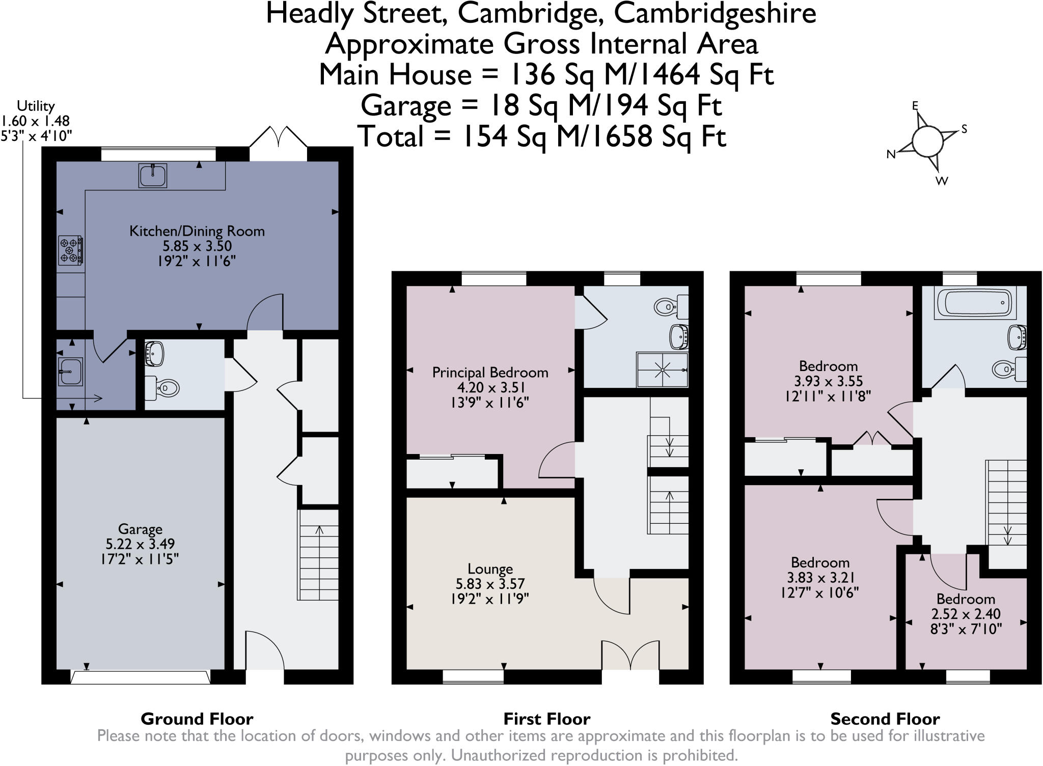 Headly Street, Cambridge, Cambridgeshire, CB1 floorplan
