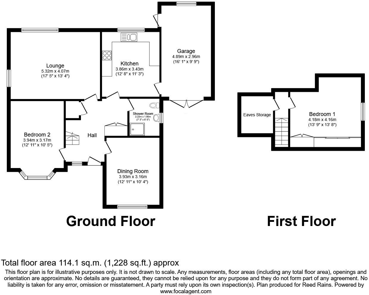 Hawthorne Avenue, Garstang, Preston, Lancashire, PR3 floorplan