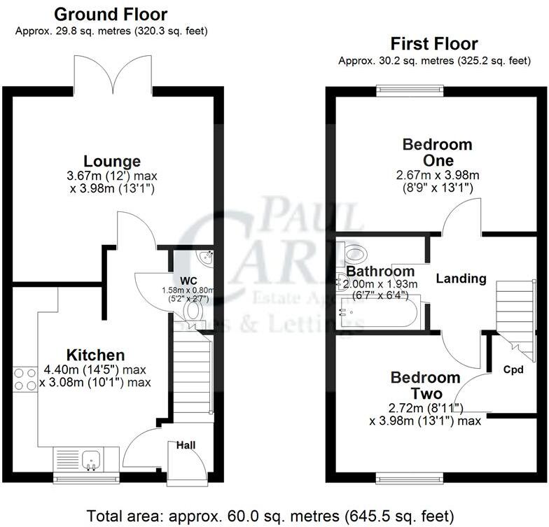 Kelvin Drive, Cannock floorplan