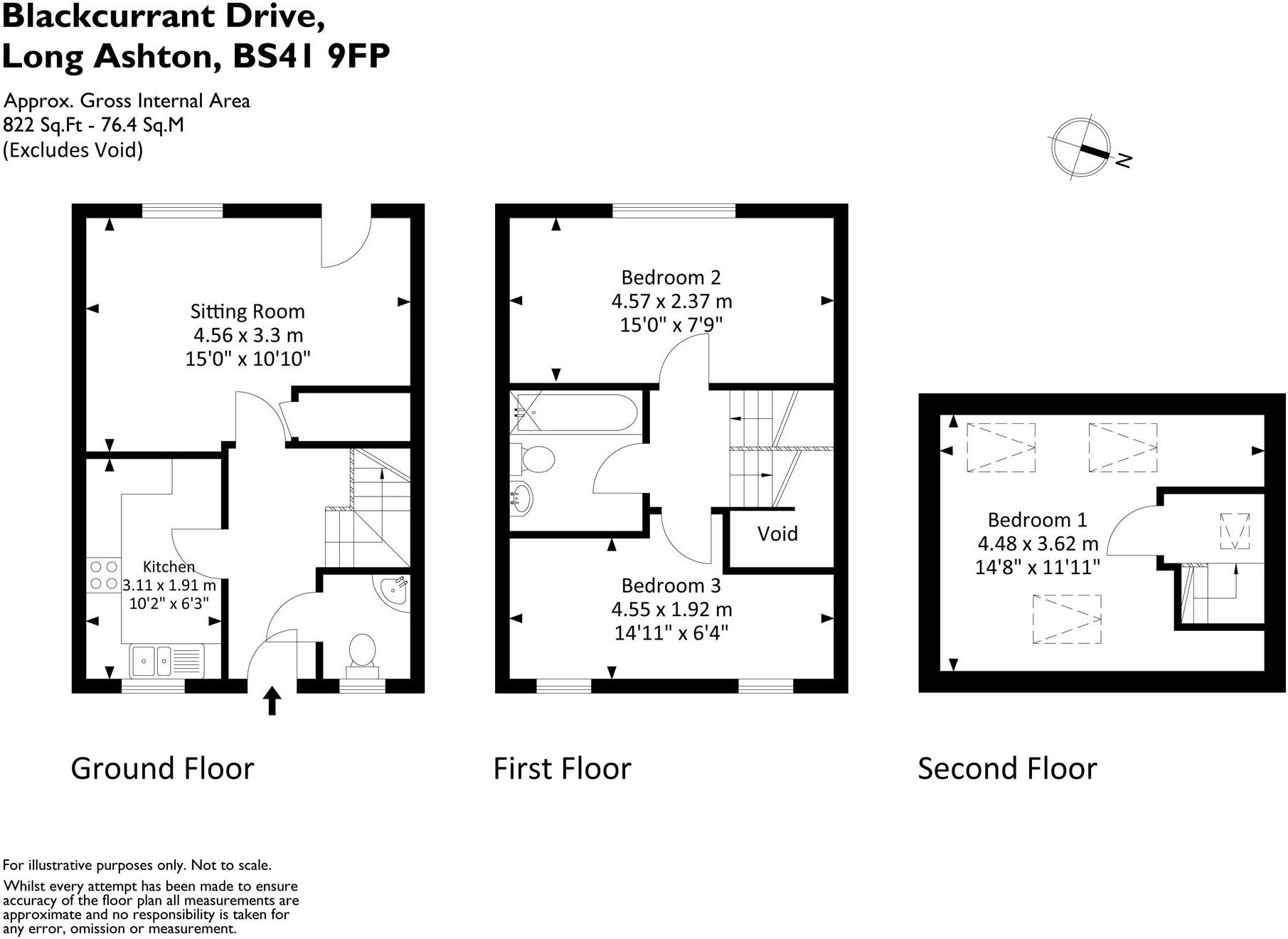 Blackcurrant Drive, Long Ashton, BS41 floorplan