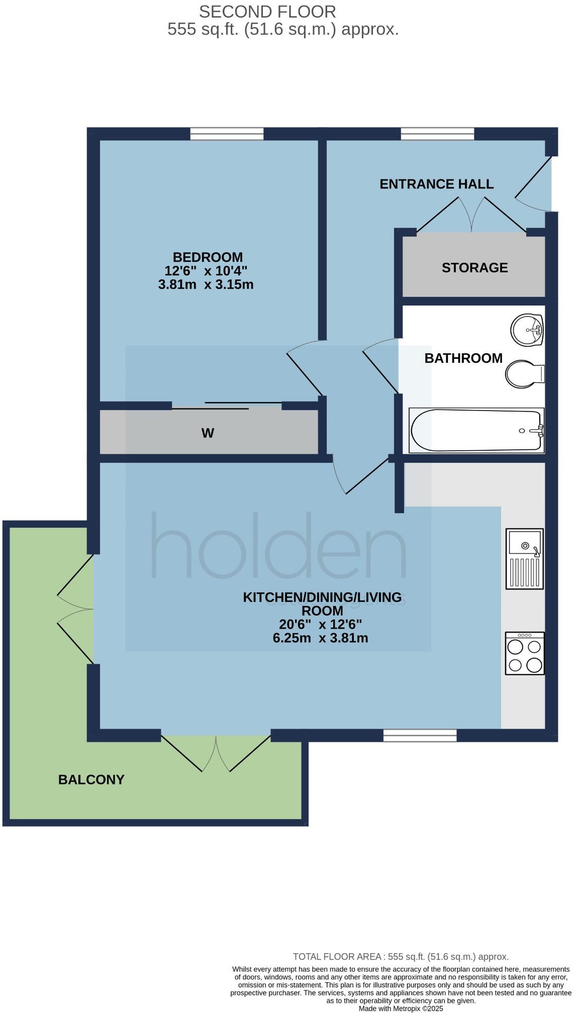 Sunderland Avenue, Maldon floorplan