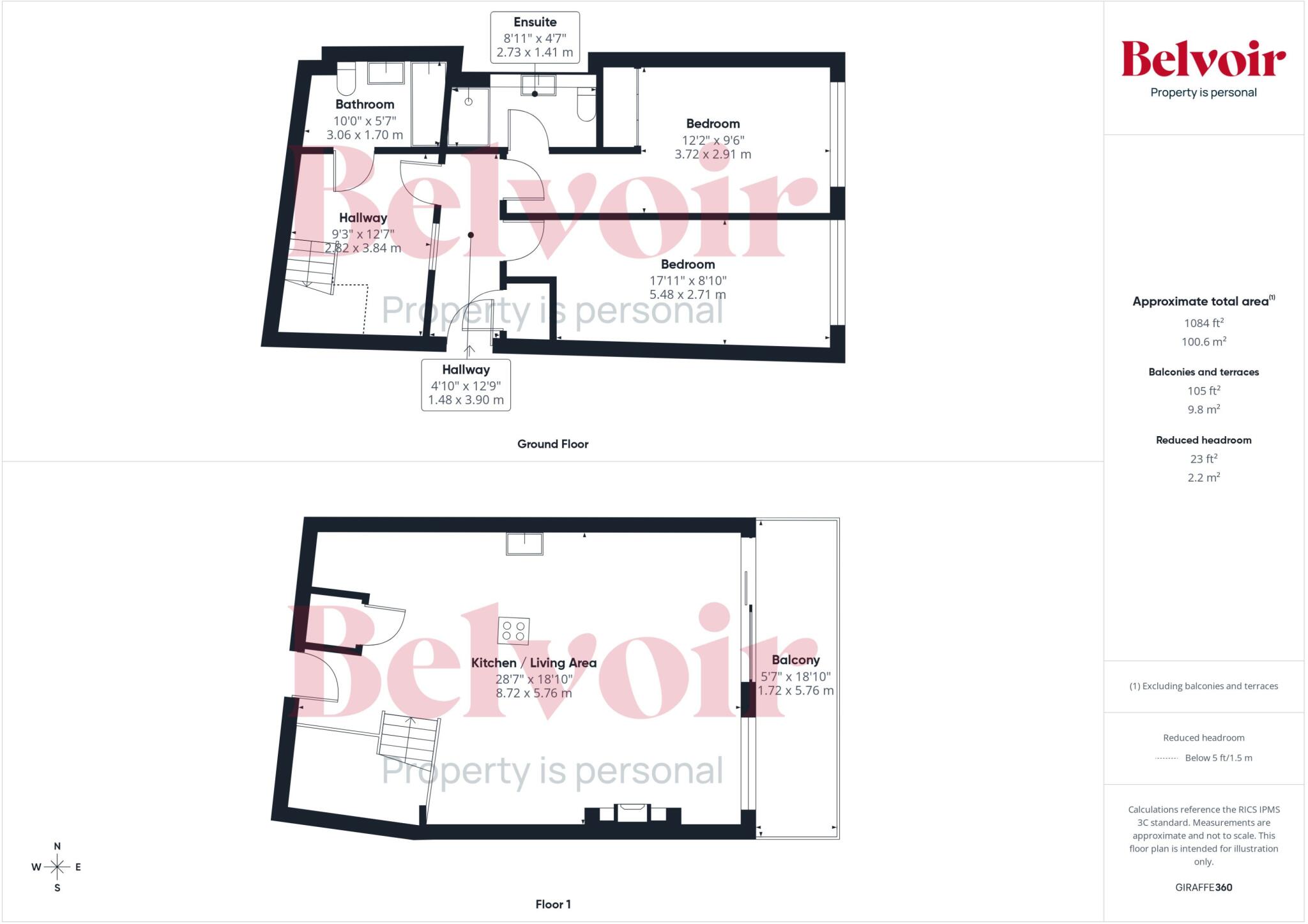 Old Coleham, Coleham Head, Shrewsbury, SY3 floorplan