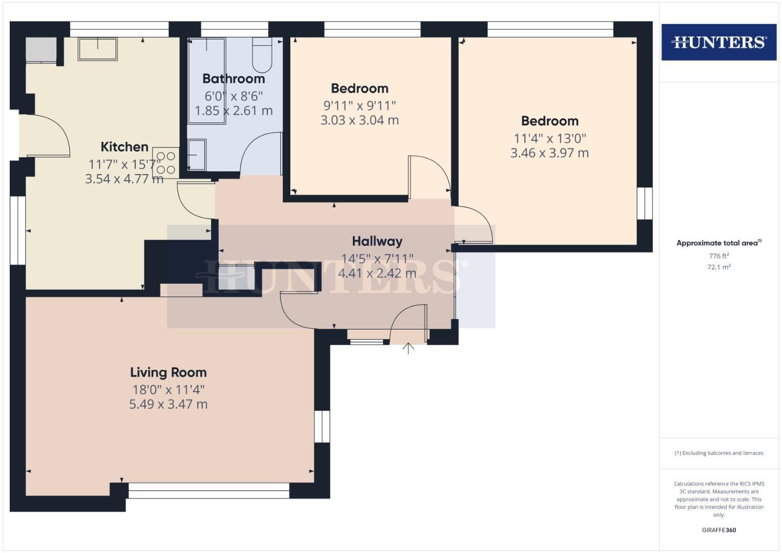 Barden Place, Filey floorplan
