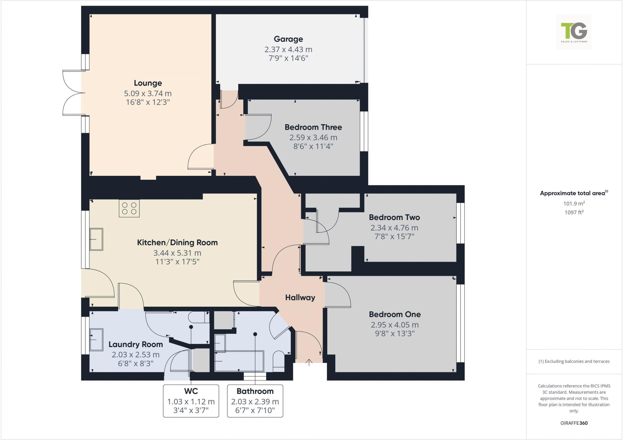 Nettleton Road, Cheltenham floorplan