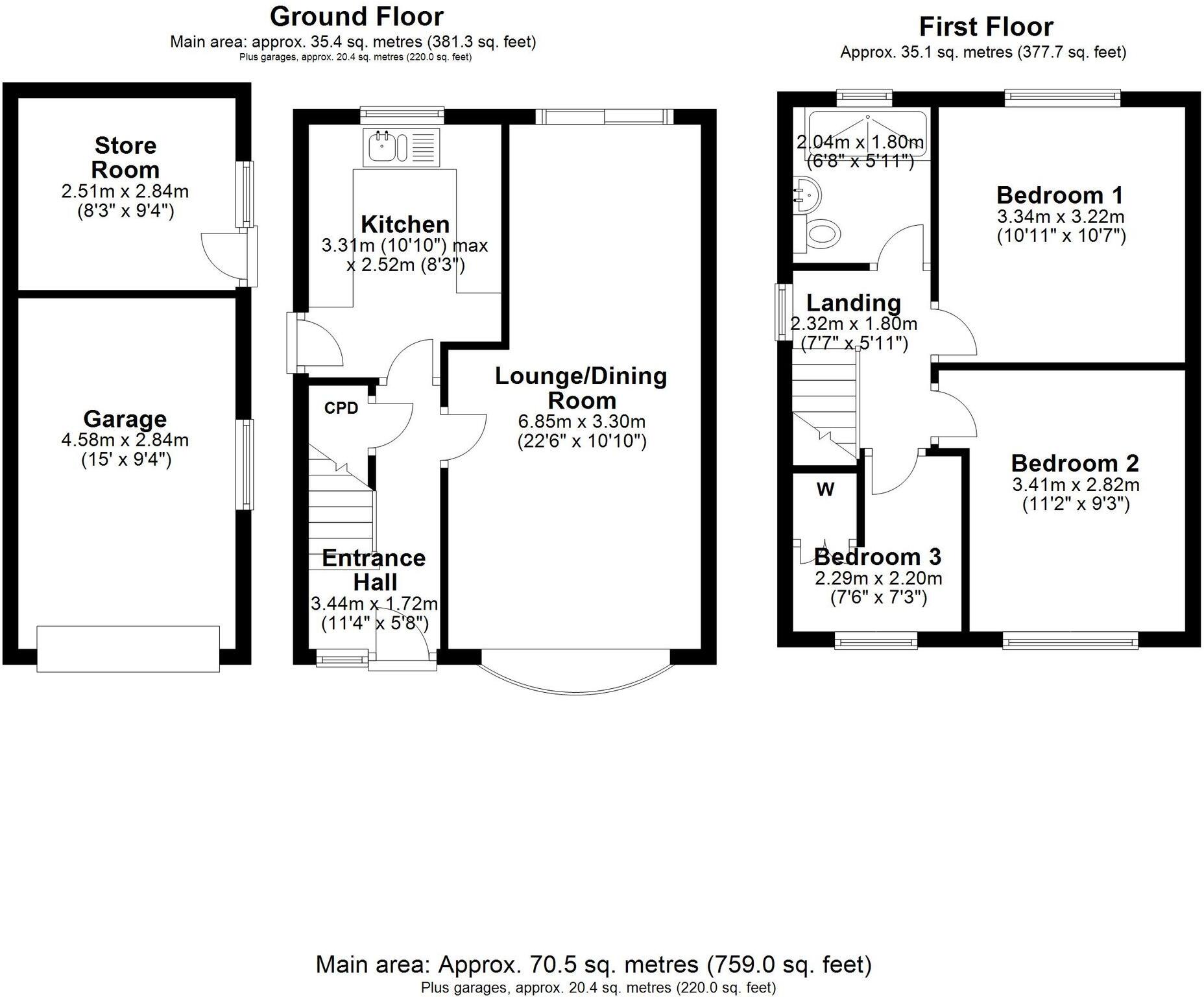Bartons Place, Northwich, CW9 floorplan