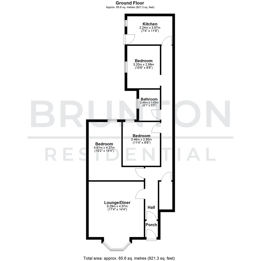 Fern Avenue, Jesmond, NE2 floorplan