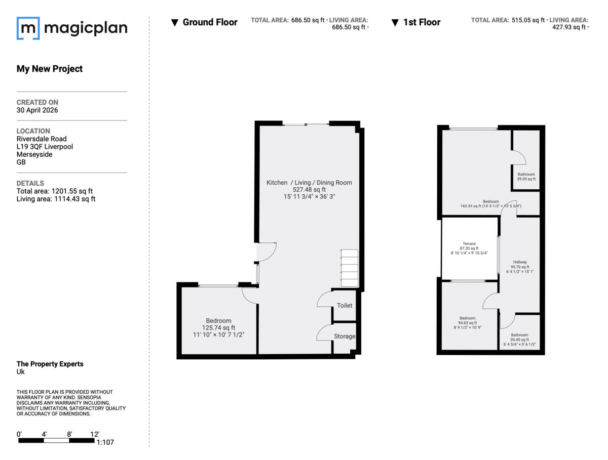 Riversdale Road, Liverpool, L19 floorplan