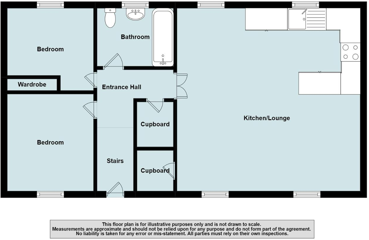 Hillary Close, Hempsted, Peterborough, Cambridgeshire, PE7 0LX floorplan
