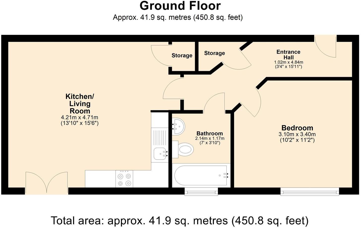 Hucklow Drive, Warrington floorplan