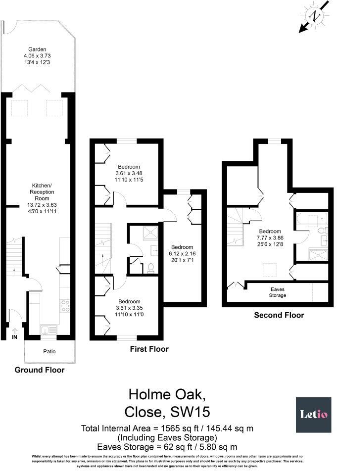 Holm Oak Close, East Putney SW15 floorplan