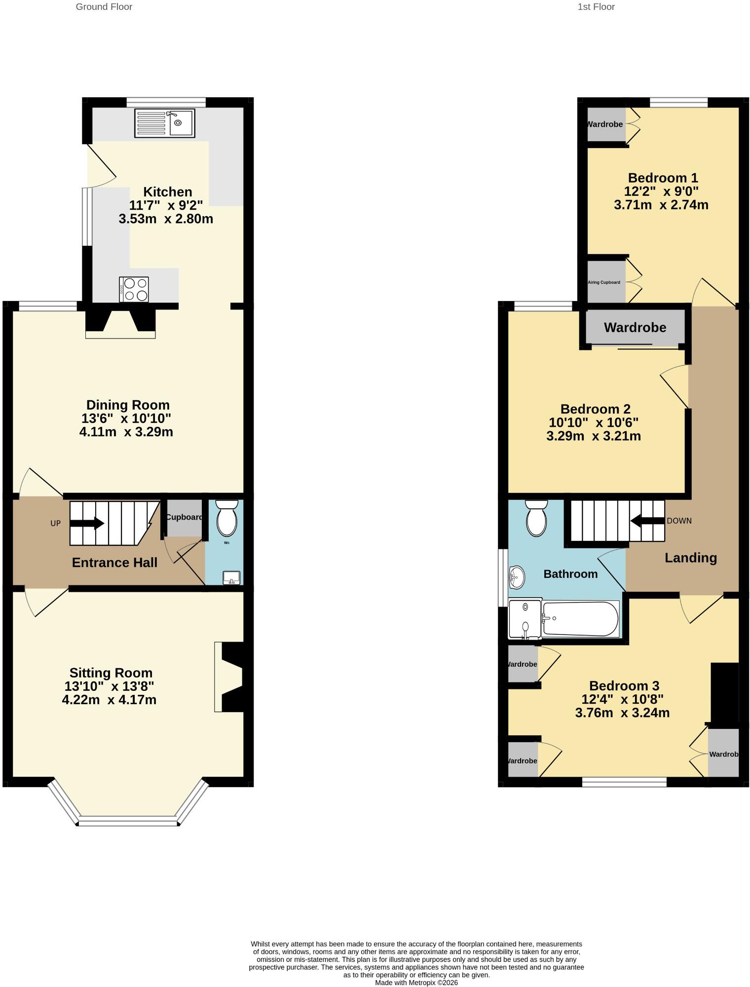 Shirley, Southampton floorplan