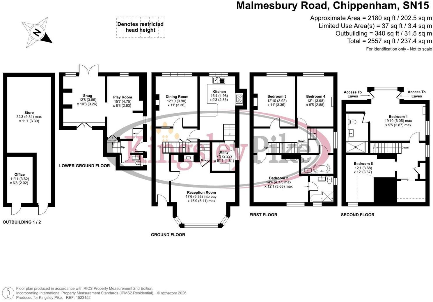 Malmesbury Road, Chippenham floorplan