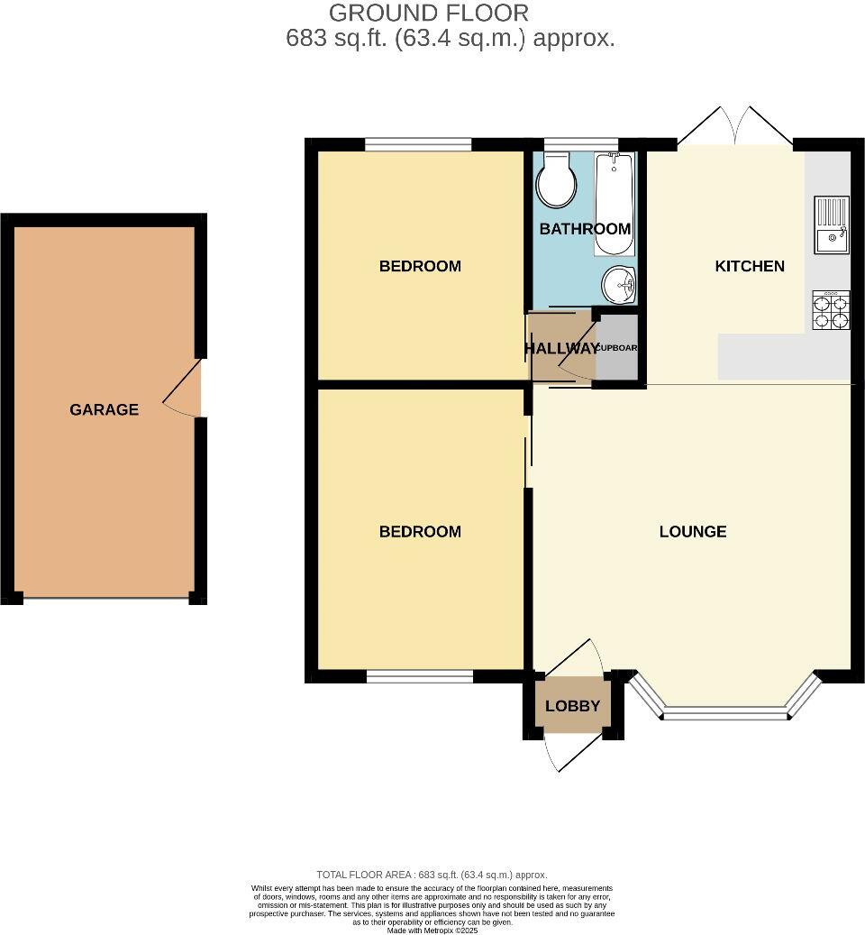 Tudor Road, Canvey Island floorplan