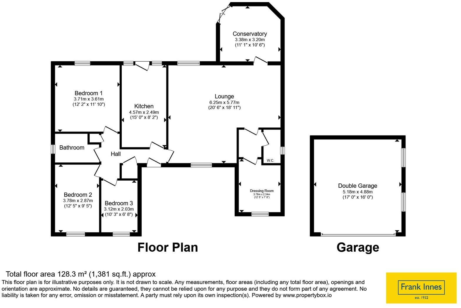 Farncombe Lane, Oakwood, Derby, Derbyshire, DE21 floorplan