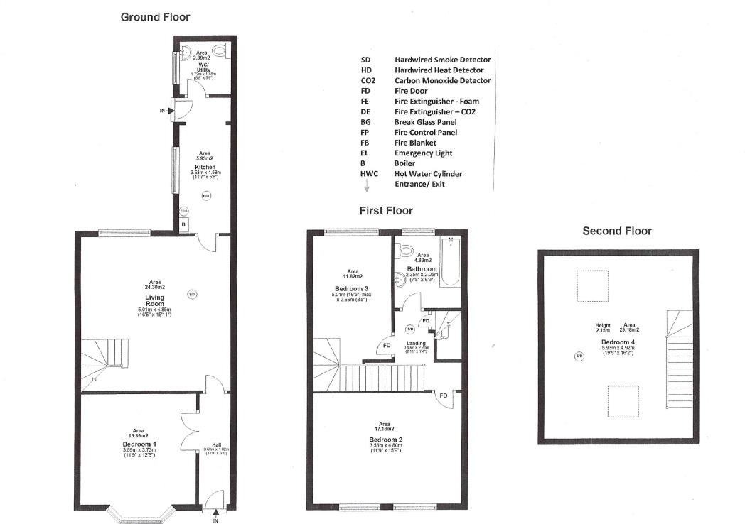 (£110pppw) Tenth Avenue, Heaton, Newcastle Upon Tyne floorplan