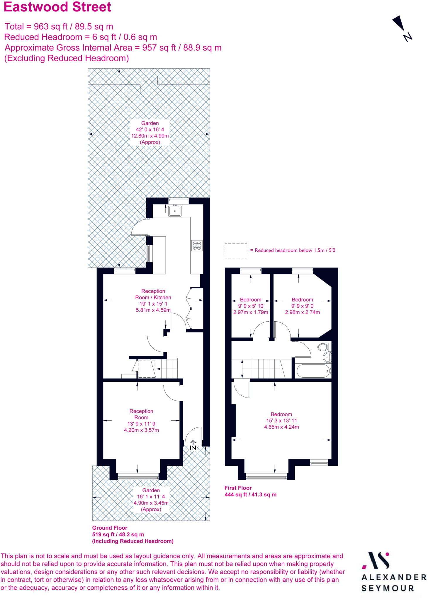 Eastwood Street, Furzedown, SW16 floorplan
