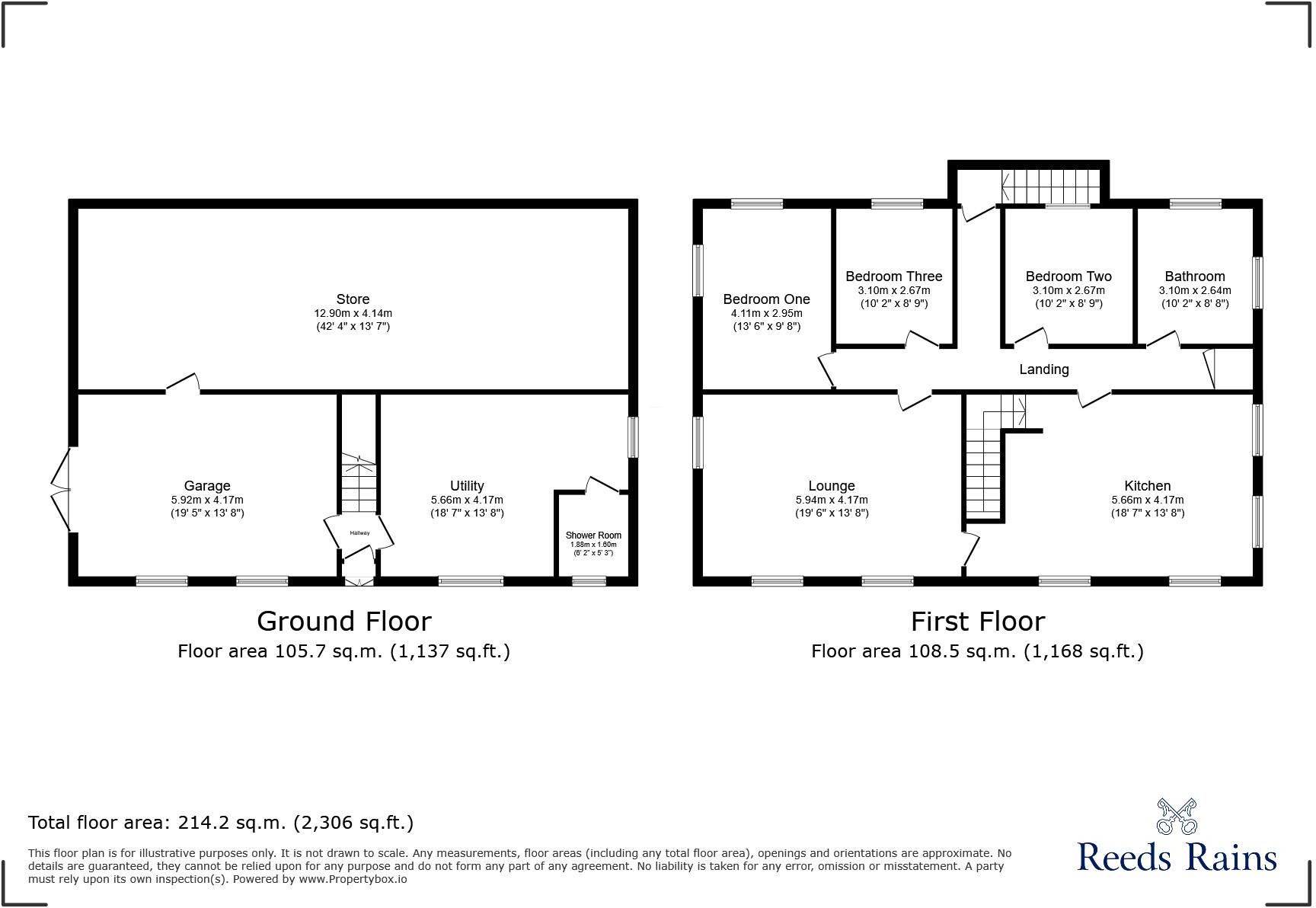 Wellhead, Winewall, Colne, Lancashire, BB8 floorplan