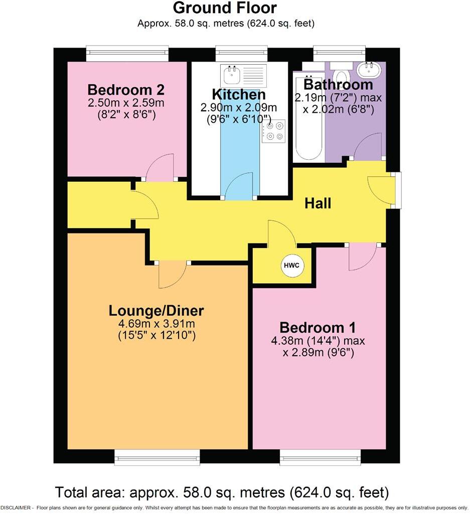 St. Andrews Road, Pershore floorplan