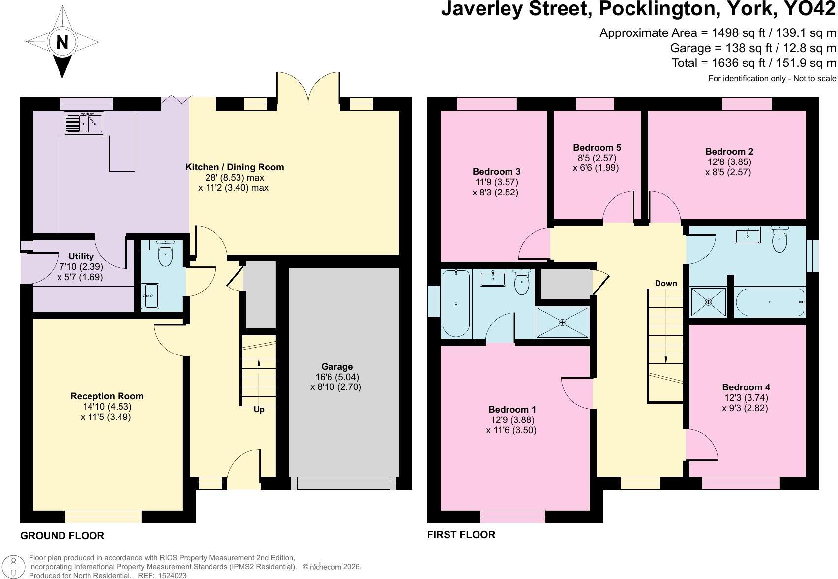 Javerley Street, Pocklington, York, YO42 floorplan