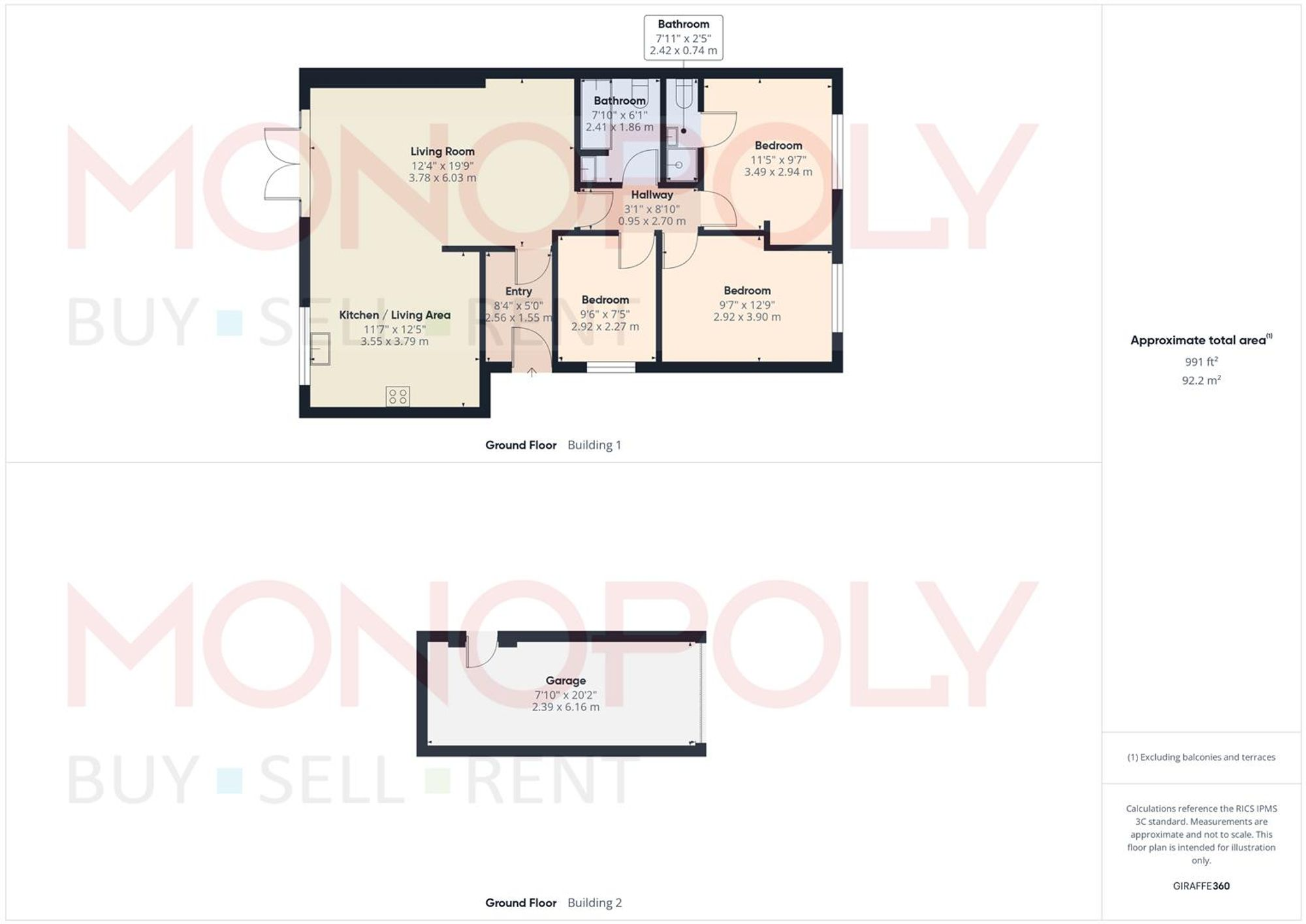 Bronallt, Leeswood, CH7 floorplan