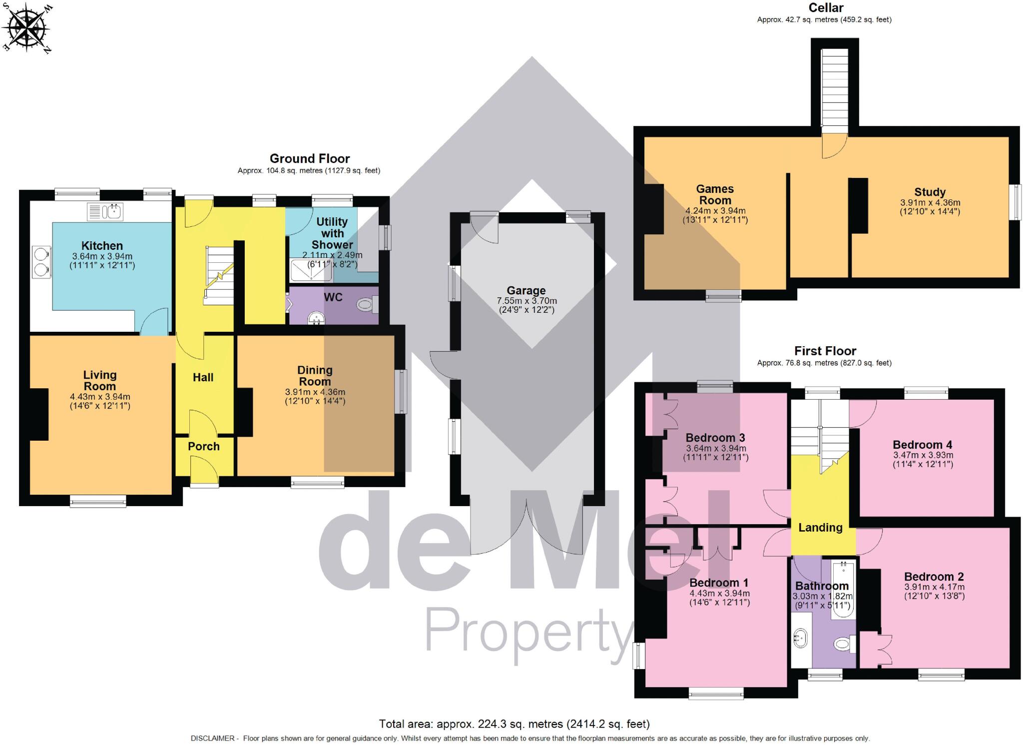 Arle Road, Cheltenham floorplan