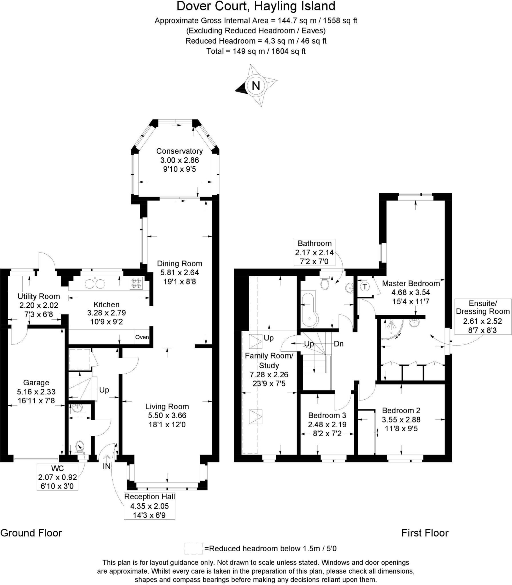 Dover Court, Hayling Island floorplan