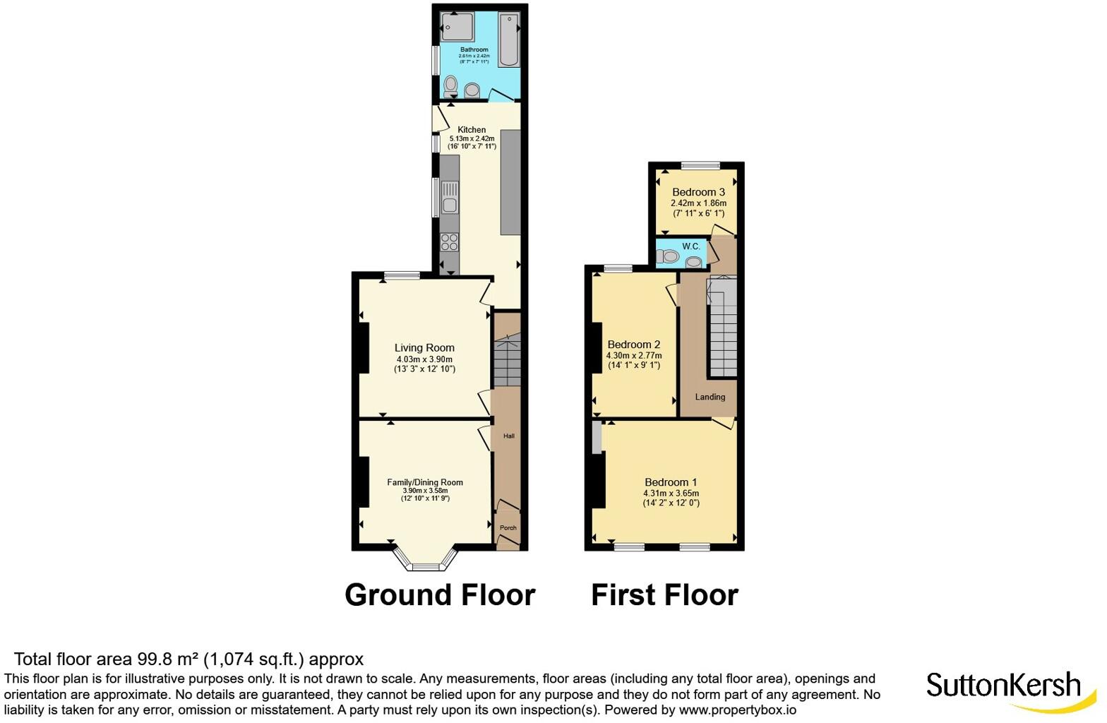 Dombey Street, Liverpool, Merseyside, L8 floorplan