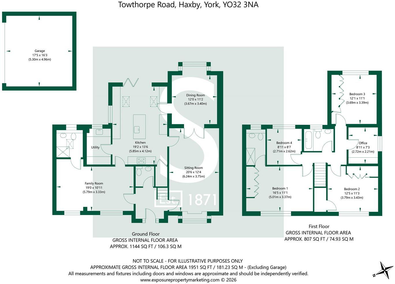 Towthorpe Road, Haxby, York floorplan