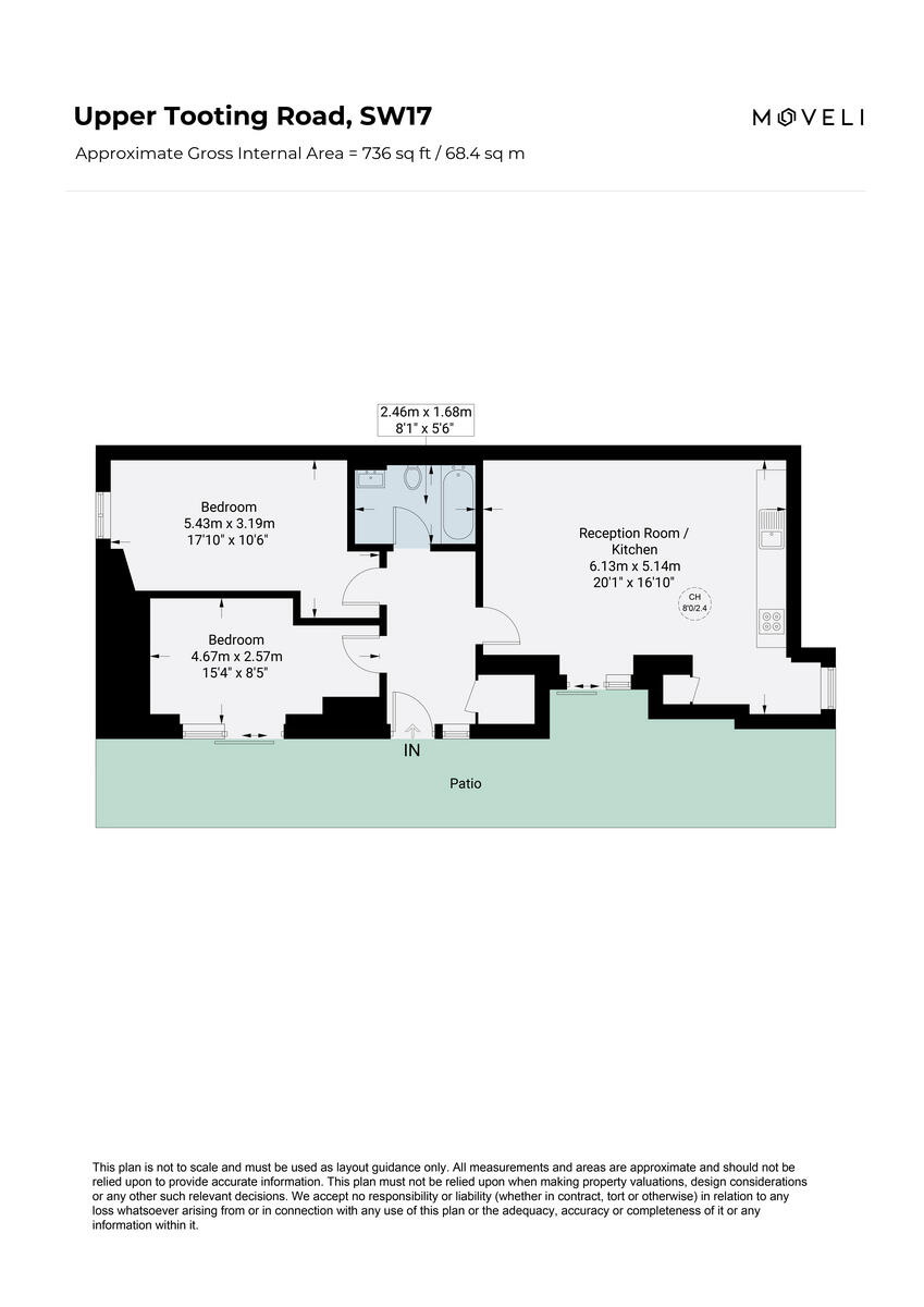 Upper Tooting Road, London, SW17 floorplan