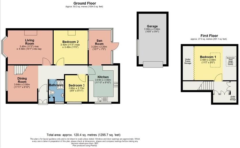 15 Westover Avenue, Warton, LA5 9QP floorplan