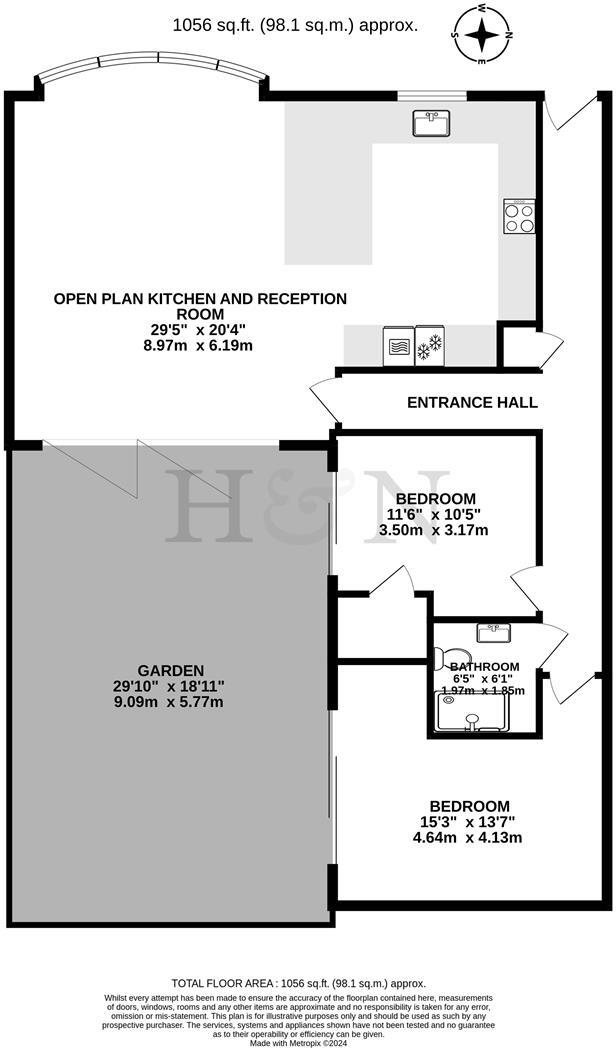 Raphael Road, Hove floorplan