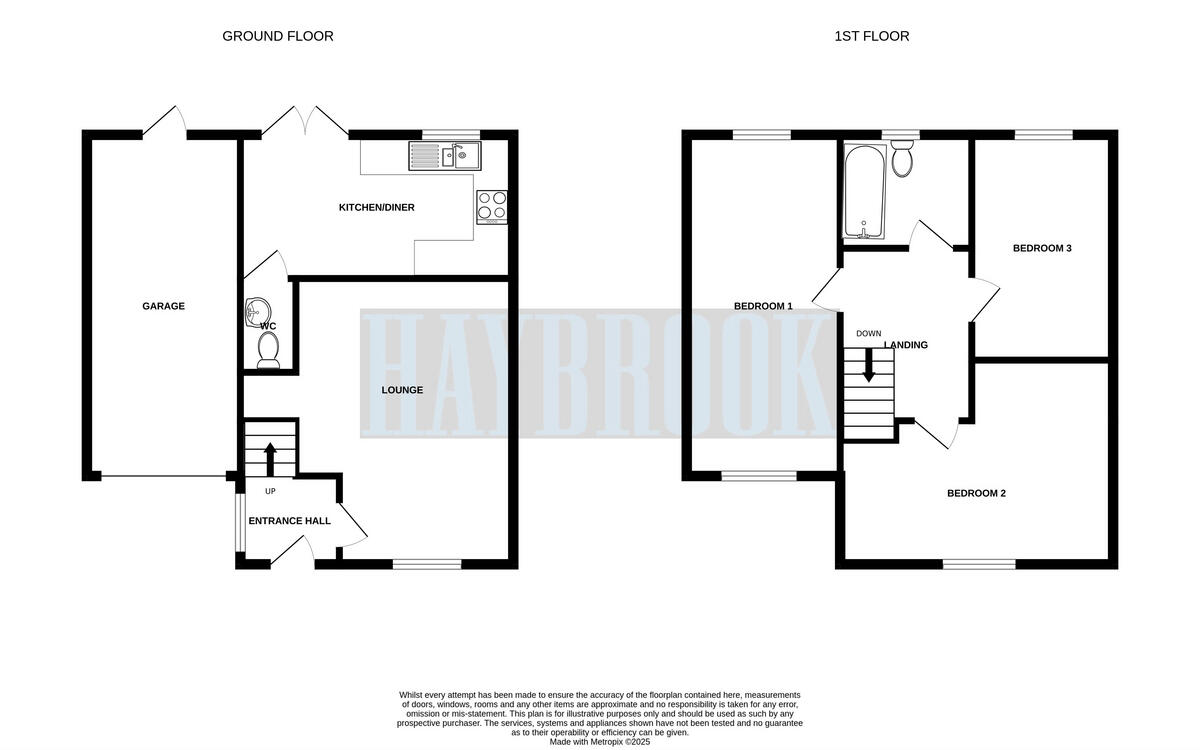 South Moor Drive, Rotherham floorplan