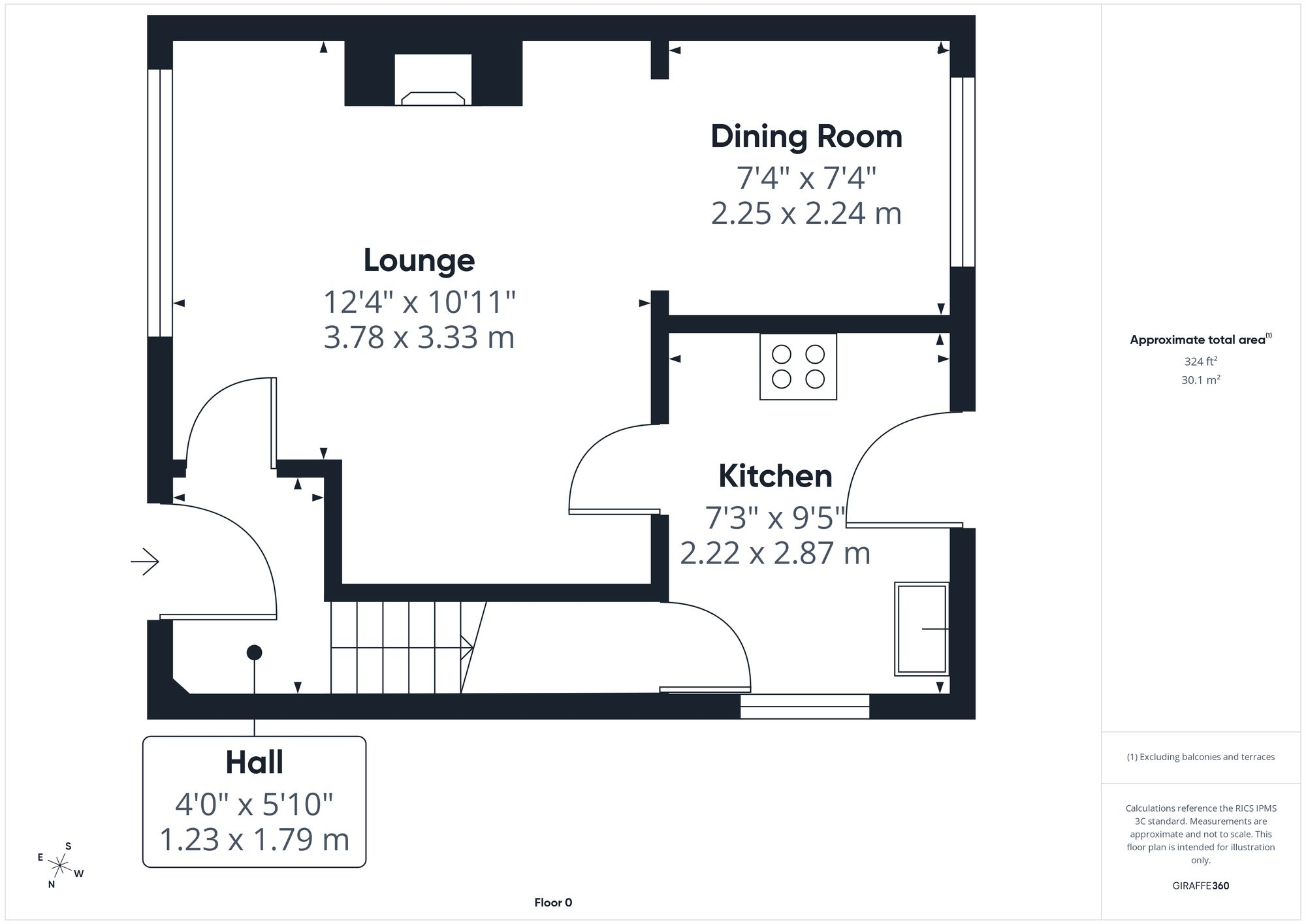 Grasmere Road, Newton, CH2 floorplan
