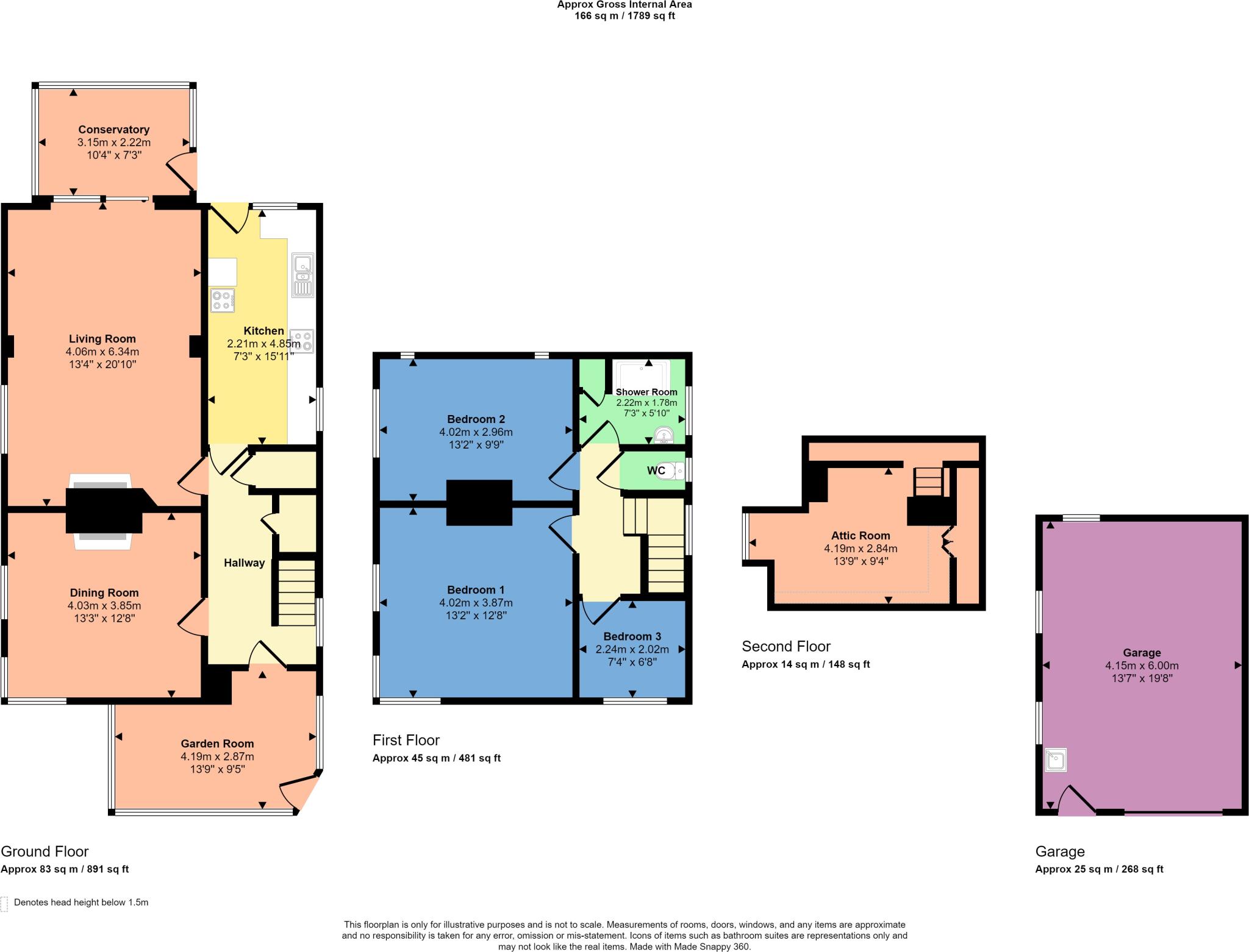 Poughill Road, Bude, Cornwall, EX23 floorplan