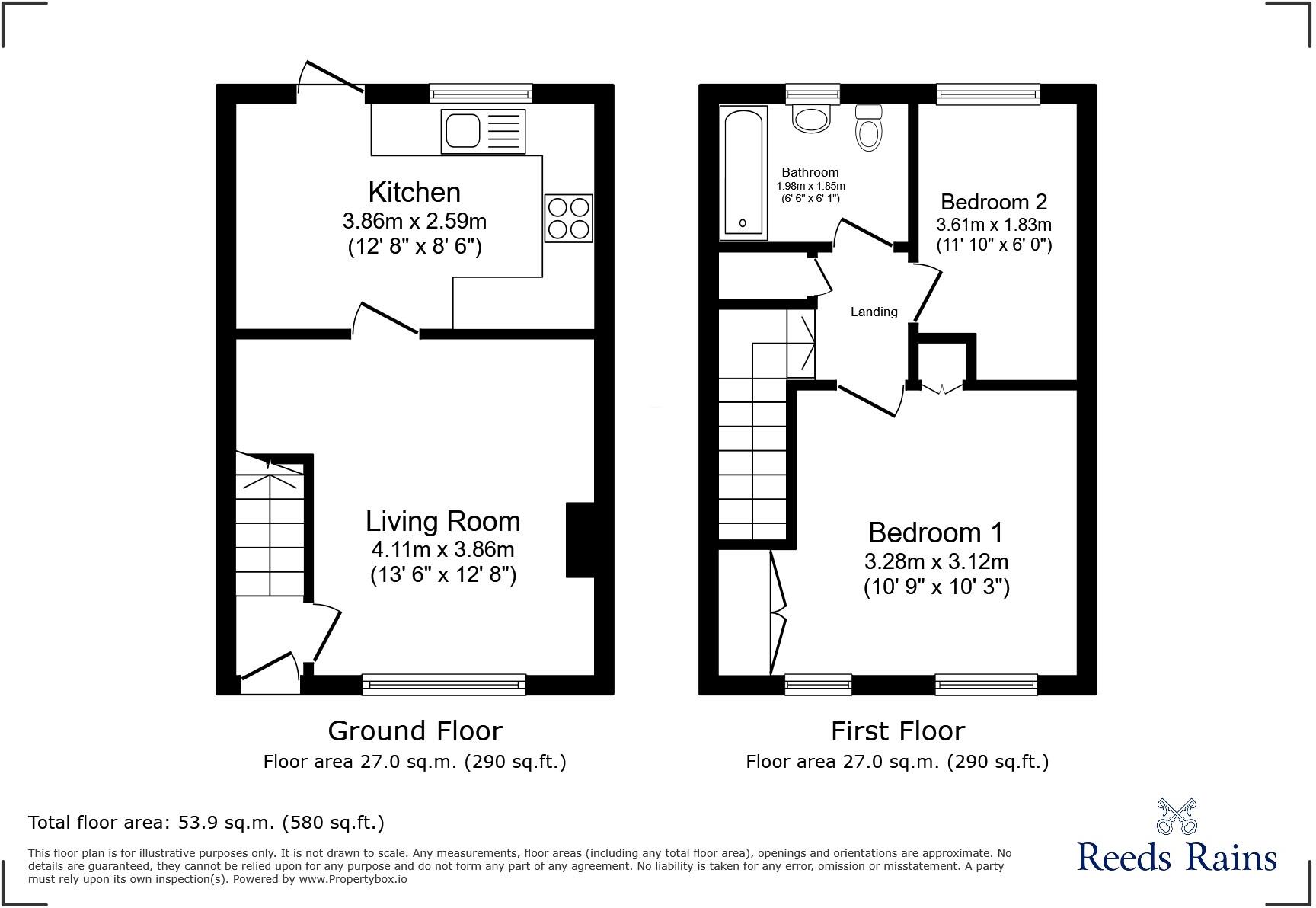 Suffield Close, Morley, Leeds, LS27 floorplan