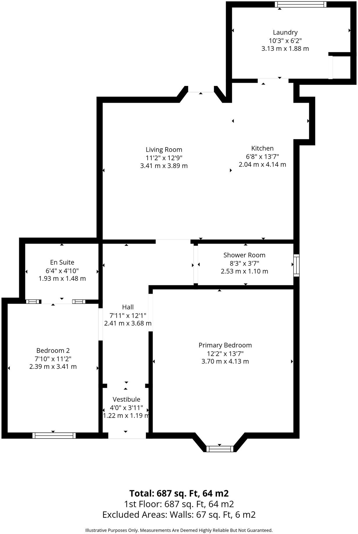 Portland Terrace, Troon, Ayrshire floorplan