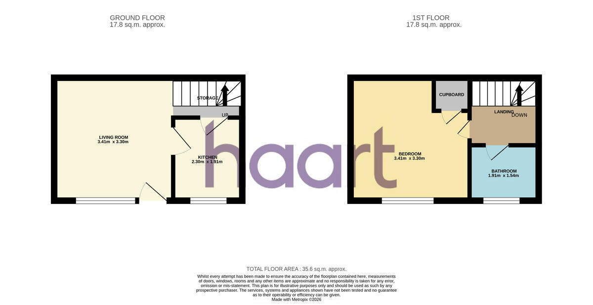 Derwent Close, St Ives floorplan