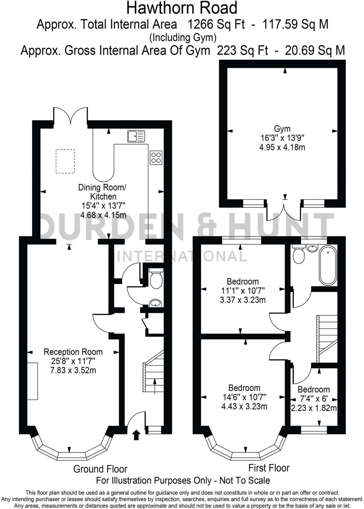 Hawthorn Road, Buckhurst Hill, IG9 floorplan