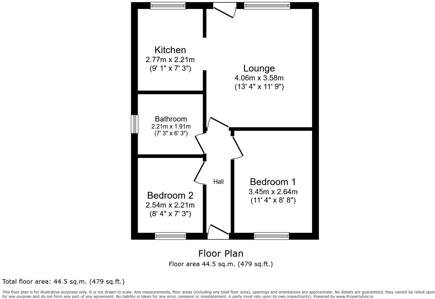 Oakwood Close, Kirby Cross, Frinton-on-Sea floorplan
