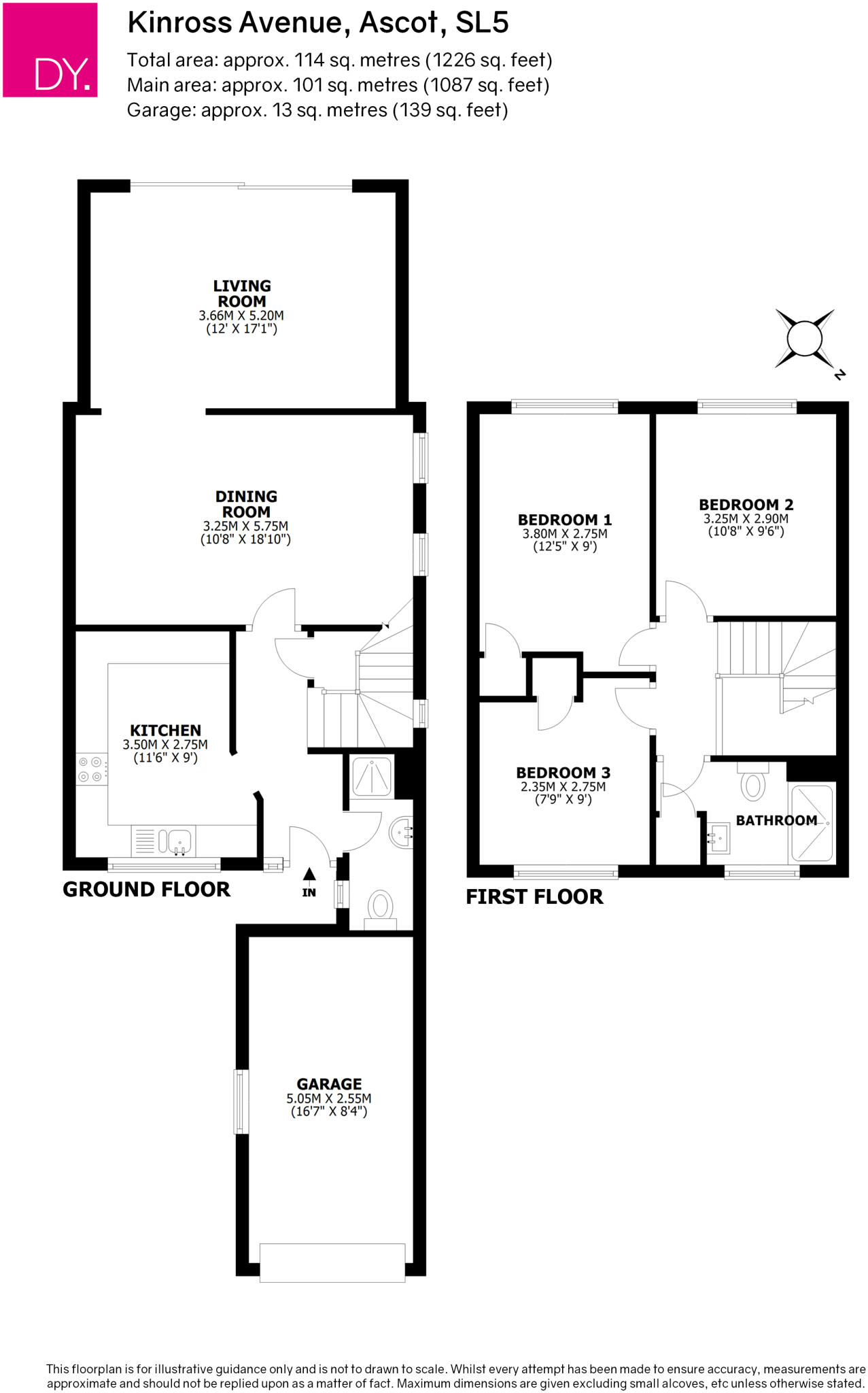 Kinross Avenue, Ascot, Berkshire, SL5 floorplan
