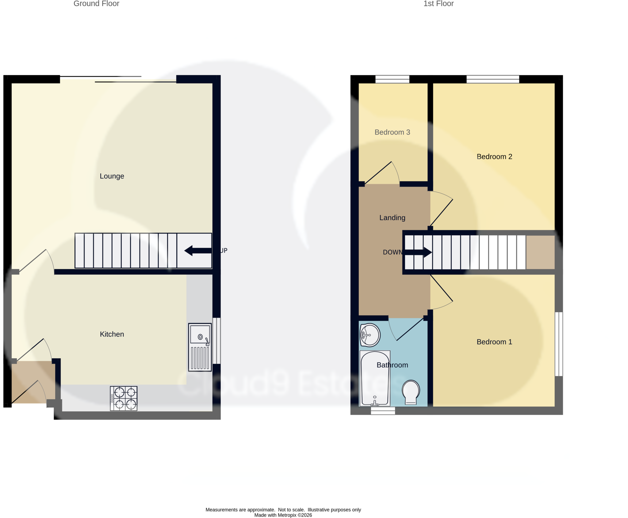 Alderney Close, Coventry floorplan